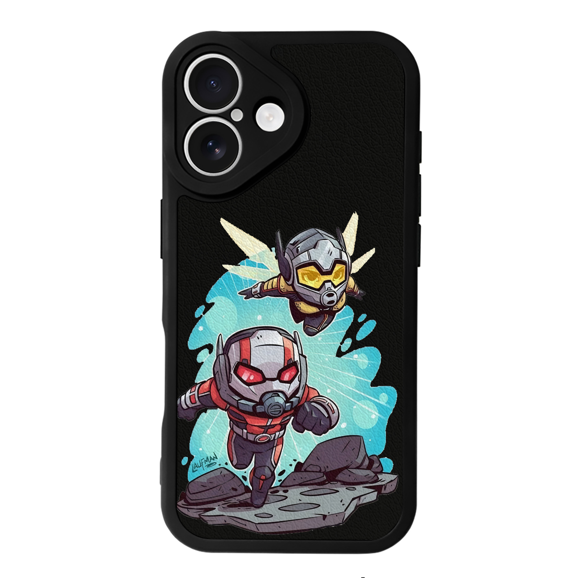 （画像用） アベンジャーズ The Avengers 【iPhone 16シリーズ対応】シリコンスマホケース（レザー調） 材質：シリコン
